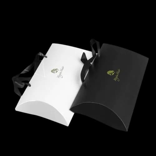 Custom-designed pillow boxes for product packaging and branding